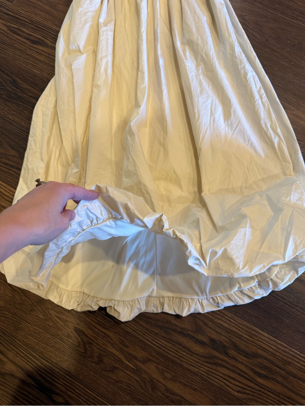 Strapless Bubble Hem Dress - Picture 3 of 6